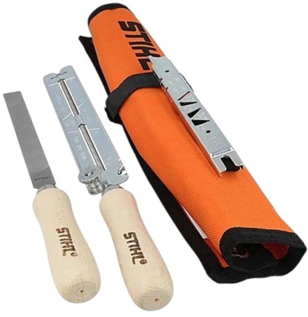 Zestaw narzędzi do ostrzenia pił łańcuchowych Stihl 3/8" (56050071029) - obraz 1