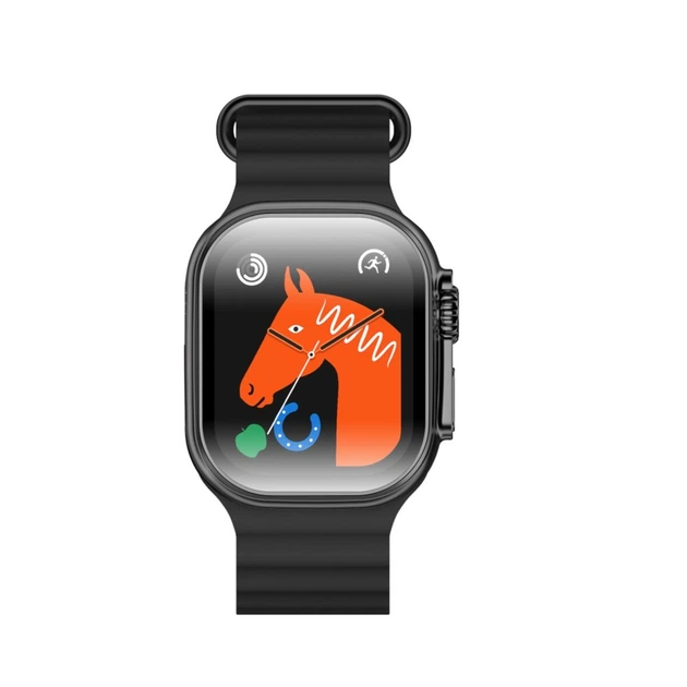 Смарт-часи W&O X10 Ultra 3 IP67 Black (WOX10U3BL) - зображення 3