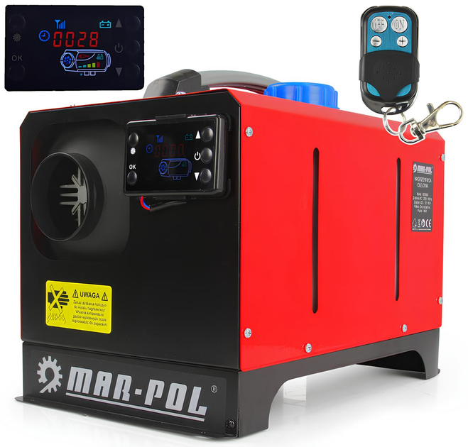 Обігрівач Автомобільний Дизельний KRAFT&DELE WEBASTO KD11780 8 КВТ 12V - зображення 2