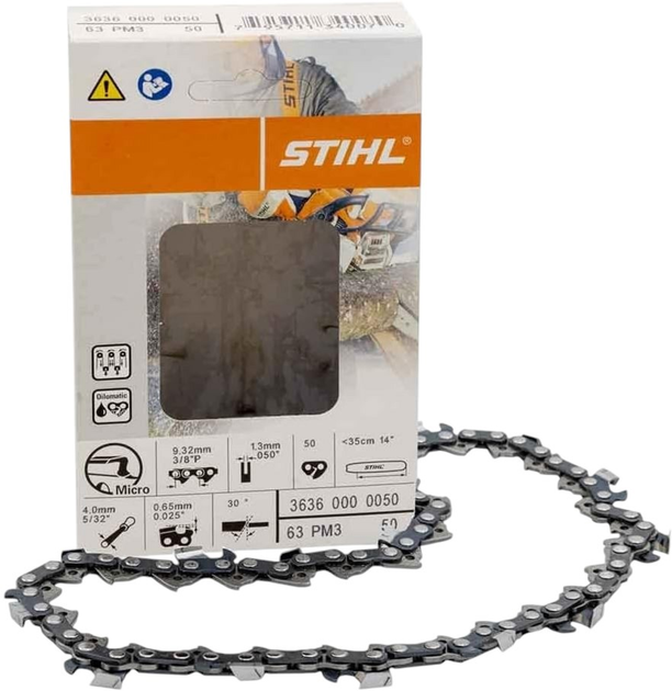 Ланцюг для бензопили Stihl PMM3 3/8" P 35 см (36360000050) - зображення 2