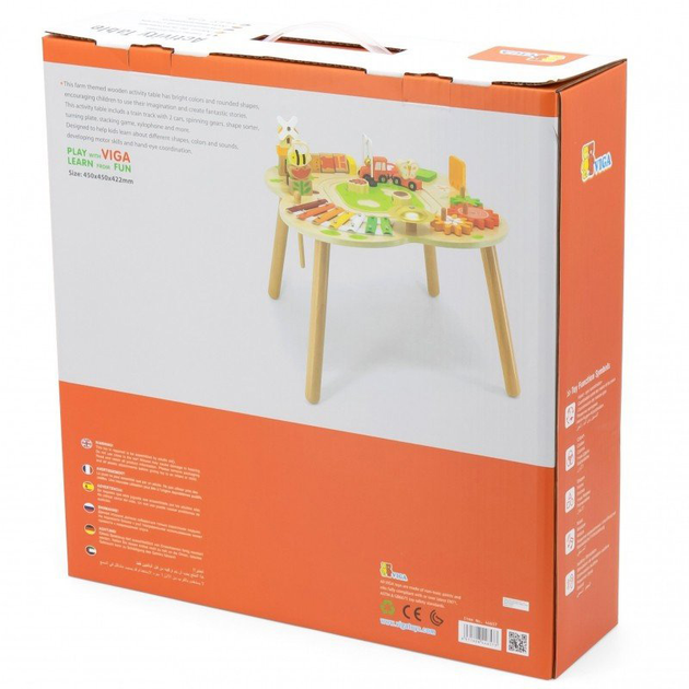 Набір навчальних столів Viga Polar Sensory Montessori (6971608446573) - зображення 3