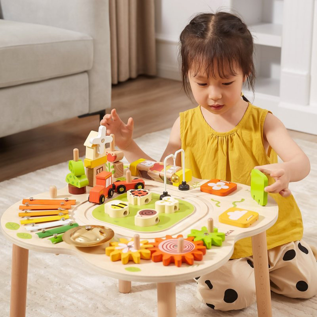 Набір навчальних столів Viga Polar Sensory Montessori (6971608446573) - зображення 7
