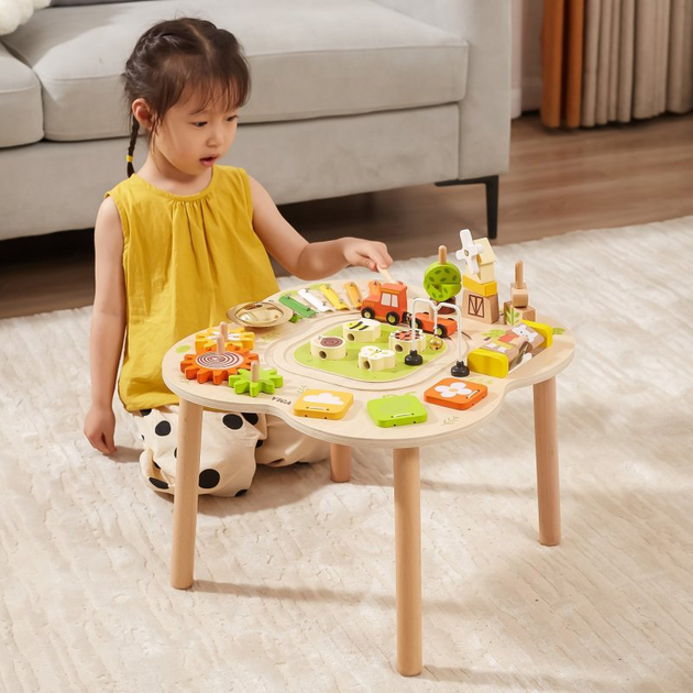 Набір навчальних столів Viga Polar Sensory Montessori (6971608446573) - зображення 9