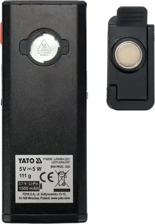 Фонарь светодиодный 500 лм YATO YT-08556 - изображение 4