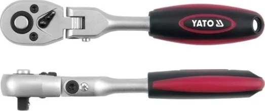 Трещотка с шарниром 3/8", 242 мм, Yato YT-0326 - Фото 1 Трещотка с шарниром 3/8", 242 мм, Yato YT-0326 - изображение 1