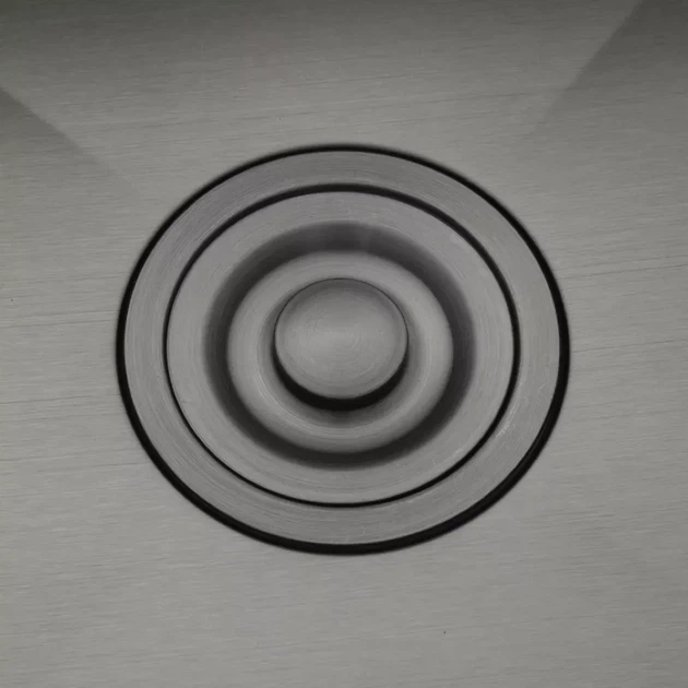 Кухонна мийка GAPPO чорна інтегрована з правою чашою поверхня PVD (GS7850-6R) - зображення 7