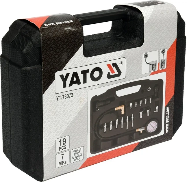 Компрессометр для дизельных двигателей YATO YT-73072 - изображение 4