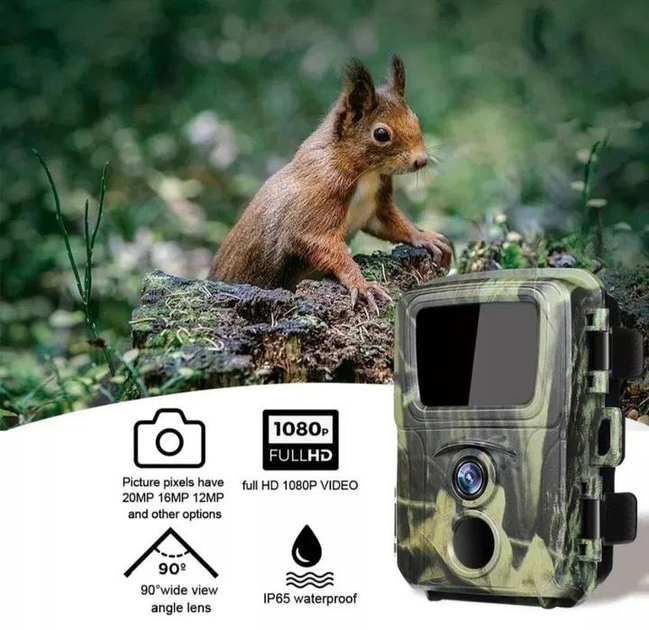 Фотопастка Suntek MiNi600 міні камера FullHD, 20МП - зображення 2