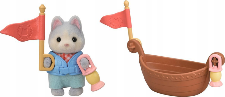 Zestaw Sylvanian Families Epoch Wyspa z wodospadem Secret Forest (5054131057612) - obraz 5