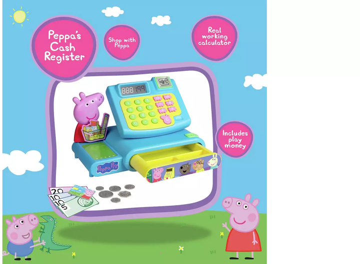 Набір Peppa Pig касовий апарат новий (5050868493716) - зображення 4