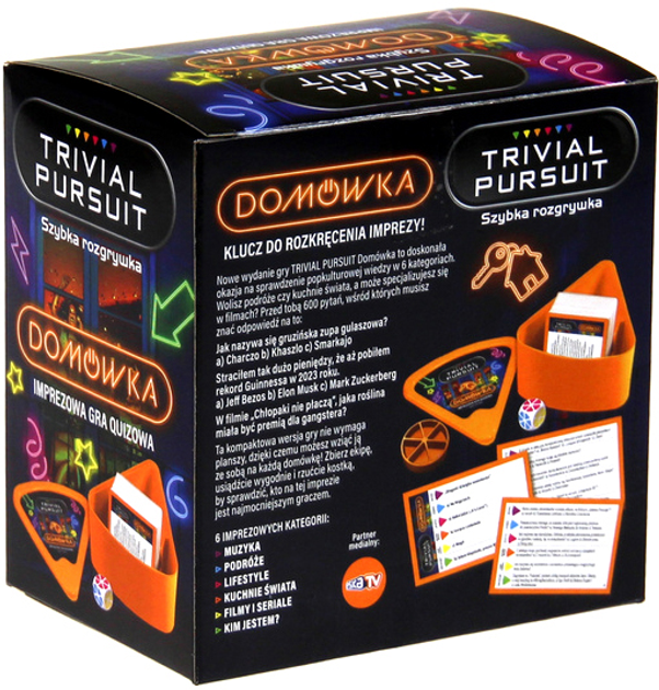 Gra planszowa Winning Moves Trivial Pursuit New Domówka (5036905052825) - obraz 2