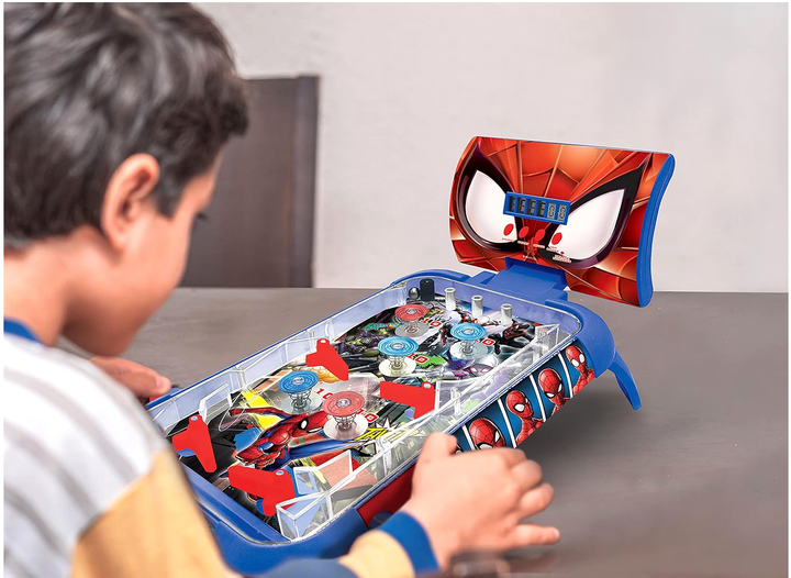 Настільна гра Lexibook Spiderman electronic billiards (3380743085142) - зображення 4
