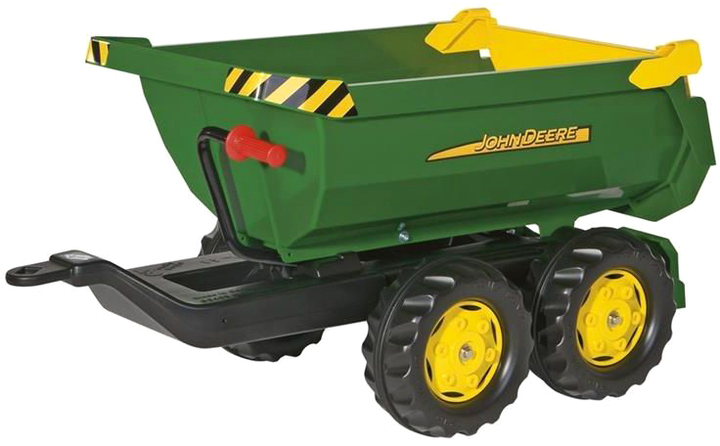 Причіп Rolly Toys Rolly Kipper до трактора John Deere (4006485128822) - зображення 1