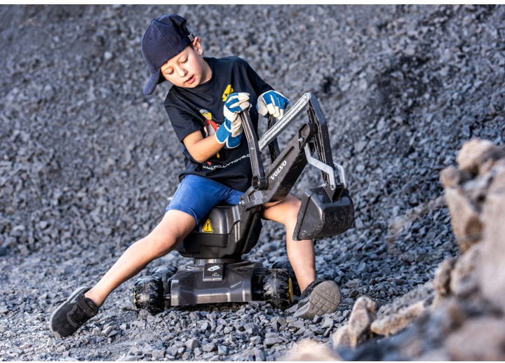 Толокар екскаватор Rolly Toys Volvo rolly Digger (4006485421152) - зображення 6