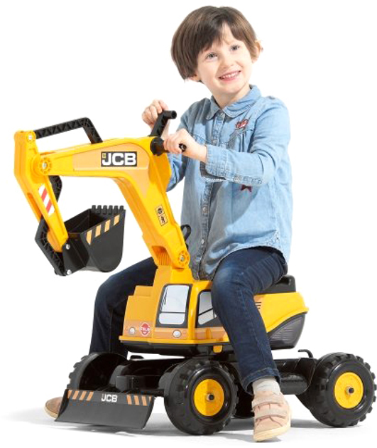 Толокар екскаватор Falk JCB Digger з рухомим ковшом (3016200000570) - зображення 8