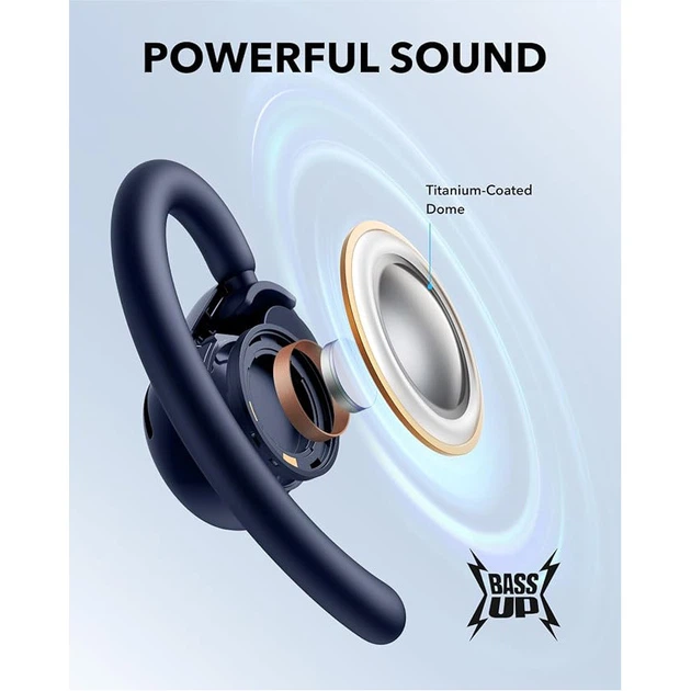 Bluetooth-Гарнітура Anker SoundCore V20i Blue (A3876G31) ( Синій ) - Фото 4 Bluetooth-Гарнітура Anker SoundCore V20i Blue (A3876G31) ( Синій ) - изображение 4