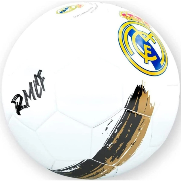 Футбольний м'яч Real Madrid розмір 5 білий (8435613226738) - зображення 3