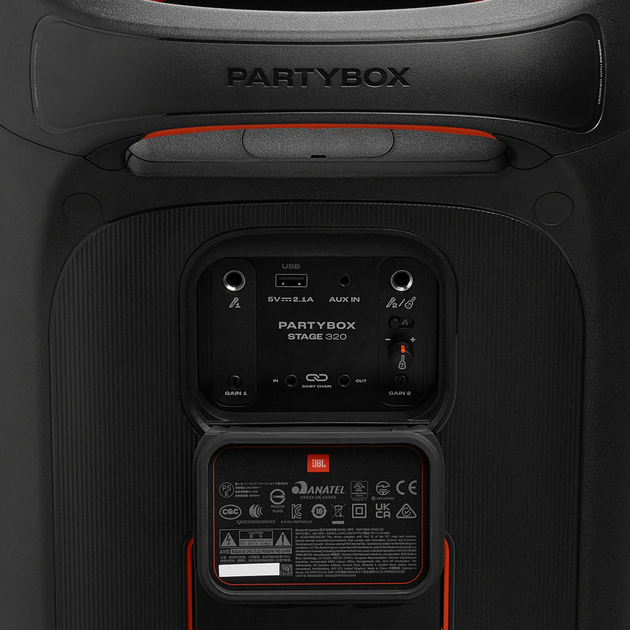 Акустична система JBL PartyBox Stage 320 Black (JBLPBSTAGE320EP) - зображення 7