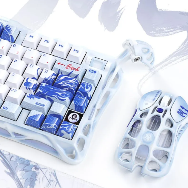 Набор GRAVASTAR Mercury клавиатура K1 Pro, мышь M1 Pro и коврик, LIMITED EDITION - изображение 7