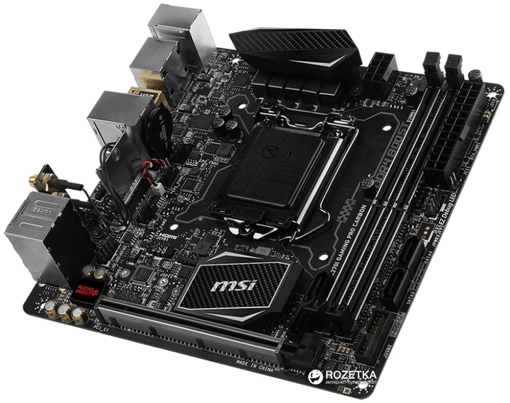 Материнская плата MSI Z270i Gaming Pro Carbon AC (s1151, Intel