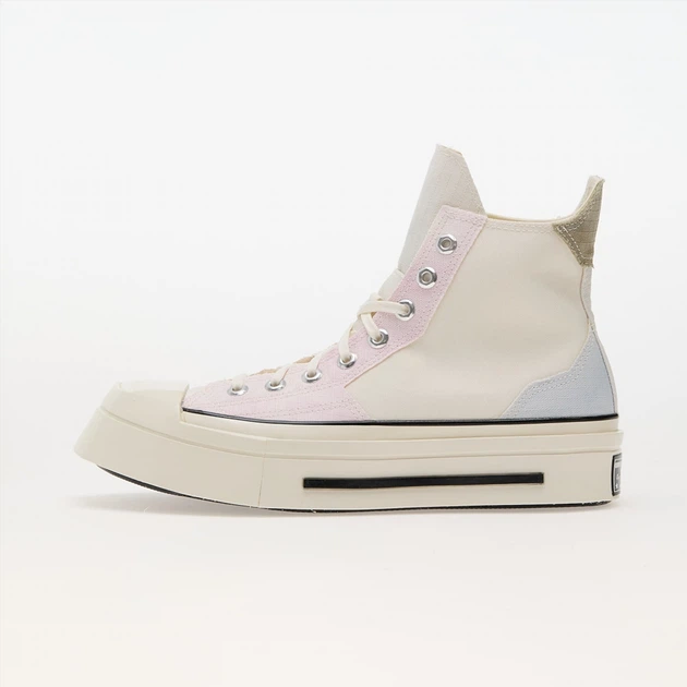 Кеды Converse Chuck 70 De Luxe Squared Toe Polyester Beige A07599C 37.5 - Фото 2 Кеды Converse Chuck 70 De Luxe Squared Toe Polyester Beige A07599C 37.5 - изображение 2