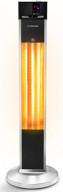 Инфракрасный обогреватель Trotec IRS 2000 E 2000 W Silver/Black (1410003920) - изображение 2
