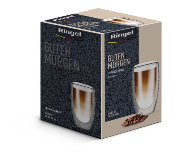 Стакан с двойным стеклом Ringel Guten Morgen 450 мл Ice (RG-0001/450 Ice) - изображение 3