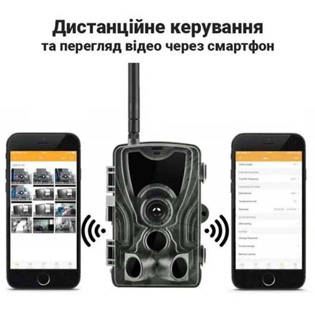 4G Фотопастка, мисливська камера Suntek HC-801 PRO, 36MP, з підтримкою live програми 4K онлайн режим огляд 120 ° IP65 - зображення 2