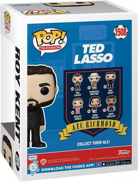 Фігурка Funko Pop Television: Тед Лассо - Рой Кент (889698707213) - зображення 3