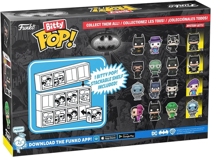 Zestaw figurek Figurka Funko Bitty Pop DC: Batman 85th - Mr. Freeze 3.5 cm 4 szt (889698811293) - obraz 6
