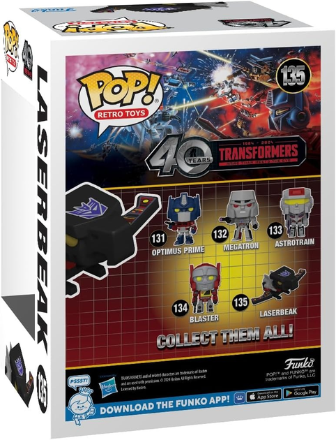 Figurka Funko Pop Retro Toys: 40 Years Transformers - Buzzsaw 9 cm (889698809856) - obraz 3