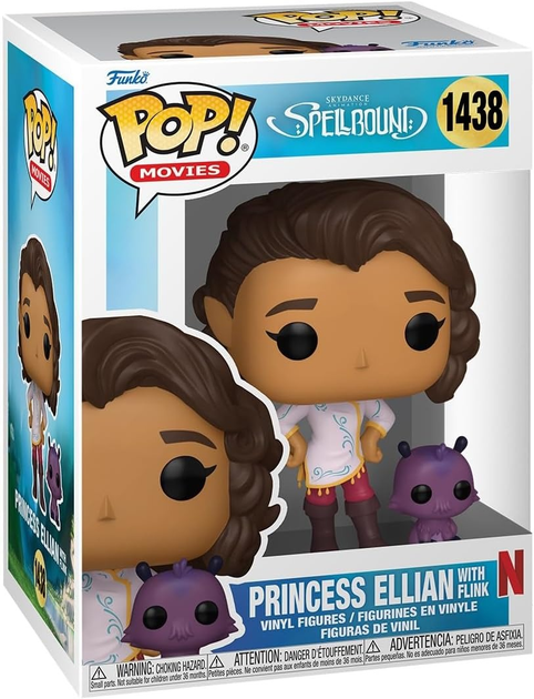 Figurka Funko Pop Movies: Spellbound - Princess Ellian with Flink 9 cm (889698678704) - obraz 1