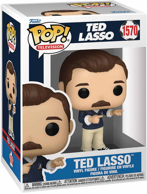 Фігурка Funko Pop Television: Ted Lasso - Тед Лассо 9 см (889698757188) - зображення 1