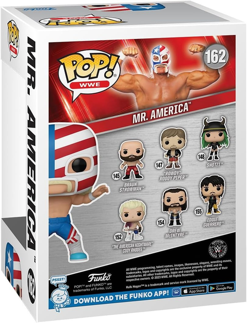 Figurka Funko Pop WWE - Mr. America 9 cm (889698796231) - obraz 3
