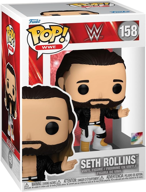 Figurka Funko Pop WWE - Seth Rollins with Coat 9 cm (889698796118) - obraz 1