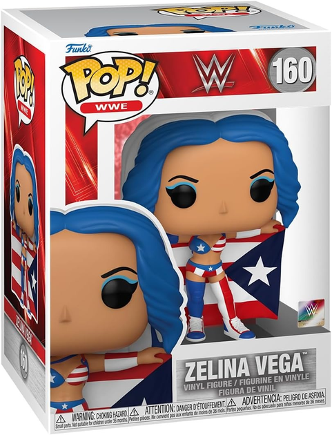 Фігурка Funko Pop WWE - Зеліна Вега 9 см (889698796101) - зображення 1