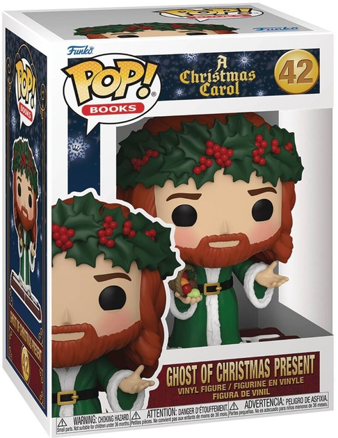 Figurka Funko Pop Books: A Christmas Carol - Ghost of Christmas Present 9 cm (889698811422) - obraz 1