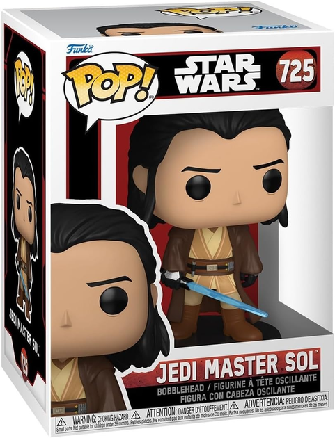 Figurka Funko Pop Disney Star Wars: The Acolyte - Jedi Master Sol 9.5 cm (889698797580) - obraz 1