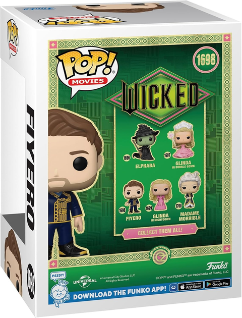 Figurka Funko Pop Movies: Wicked - Fiyero 9 cm (889698797498) - obraz 3