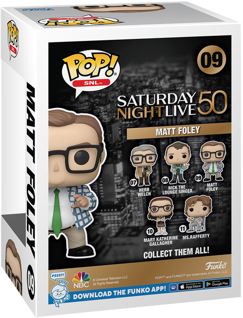 Figurka Funko Pop SNL: Saturday Night Live 50th Anniversary - Matt Foley 9 cm (889698800631) - obraz 3