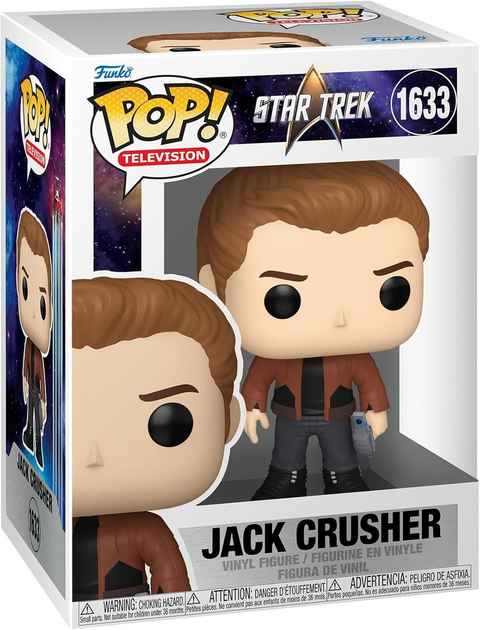 Фігурка Funko Pop Television: Star Trek - Джек Крашер 9 см (889698800563) - зображення 1