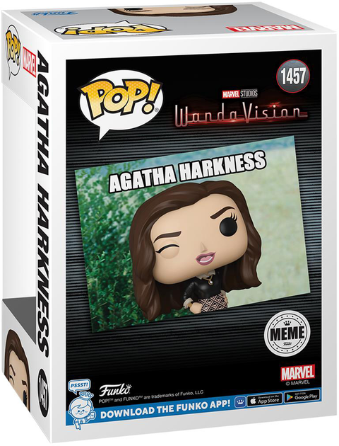 Фігурка Funko Pop Marvel: WandaVision - Агата Харкнесс 9 см (889698810708) - зображення 3