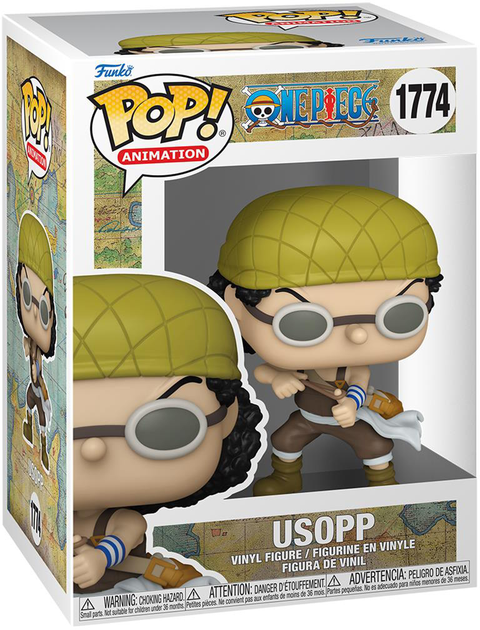 Фігурка Funko Pop Animation: One Piece - Усопп 9 см (889698803687) - зображення 1