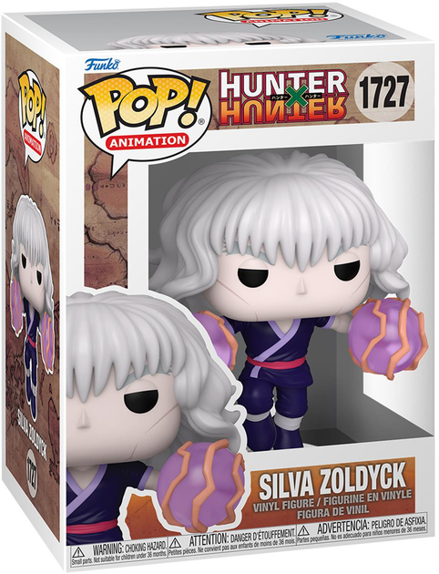 Figurka Funko Pop Animation: Hunter x Hunter - Silva Zoldyck 9 cm (889698803489) - obraz 1