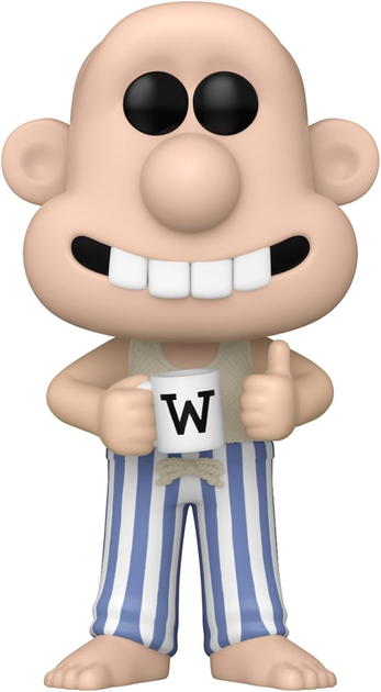 Figurka Funko Pop Animation: Wallace & Gromit - Wallace in Pajamas 9 cm (889698797801) - obraz 2