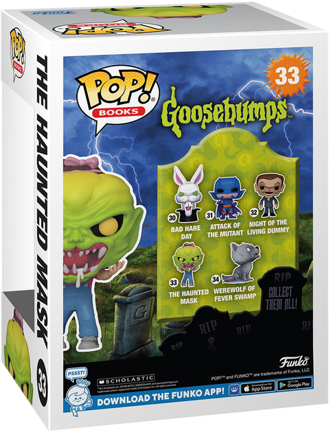 Figurka Funko Pop Books: Goosebumps - The Haunted Mask 9 cm (889698809016) - obraz 3