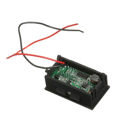 Індикатор заряду акумулятора, вольтметр 12В, 2xUSB, LED-дисплей, для авто та мотоцикла - зображення 6
