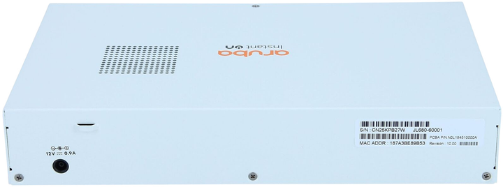 Комутатор HP JL680A Instant On (0190017355009) - зображення 3