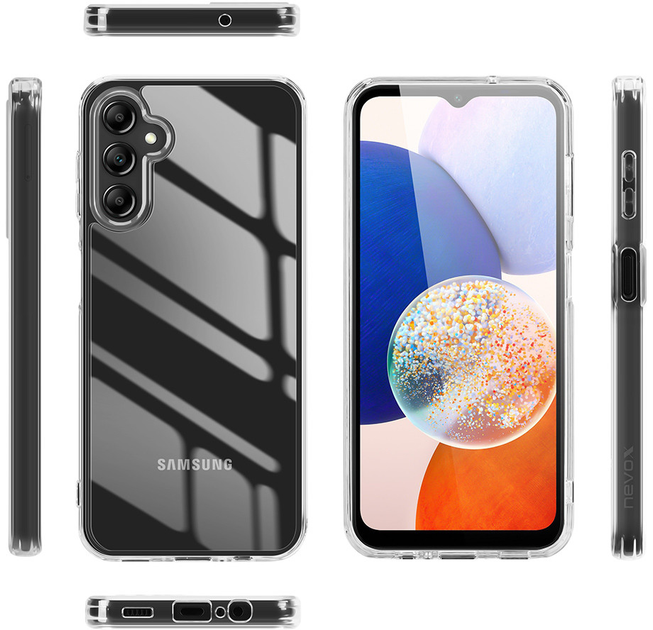 Etui Nevox StyleShell SHOCKFlex do Samsung Galaxy A16 Transparent (4250686414585) - obraz 4
