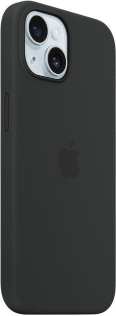 Etui Apple Silicone MagSafe do iPhone 15 Black (MXPD3ZM/A) - obraz 3